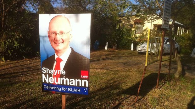 Labor's Shane Neumann has held Blair for two terms.