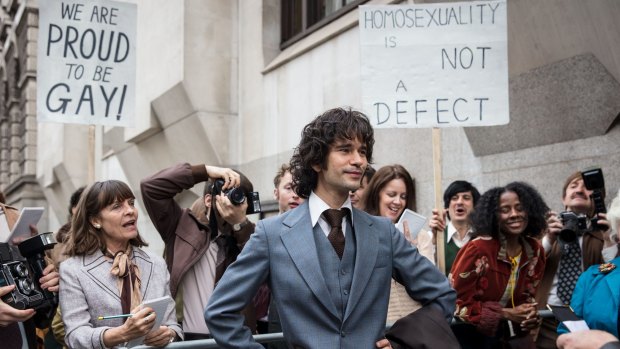 Ben Whishaw stars as Norman Scott in A Very English Scandal
