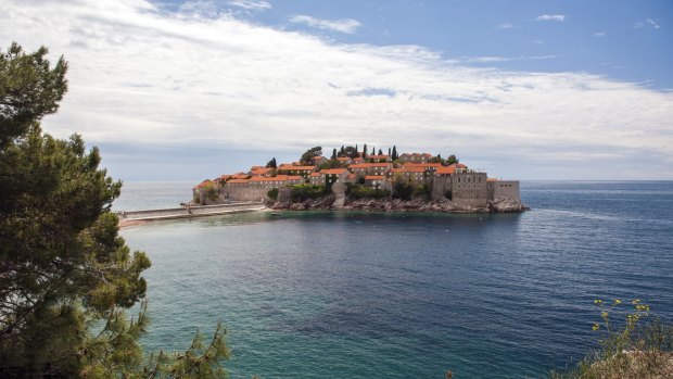 Adriatic idyll: Sveti
Stefan dates from about 1440.