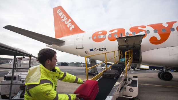 EasyJet advises passengers to travel with hand luggage only.