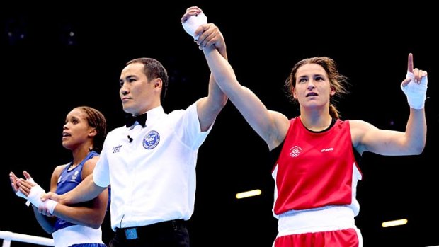 Fighting Irish &#8230; Katie Taylor.