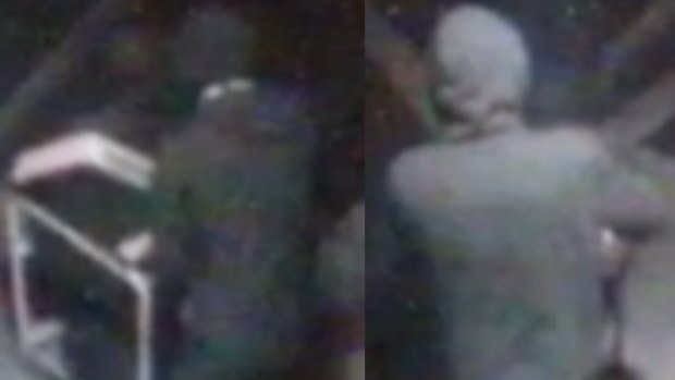CCTV footage of the Cheltenham thieves.