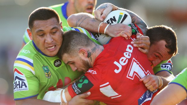 Josh Papalii has been in top form for the Raiders over recent weeks.