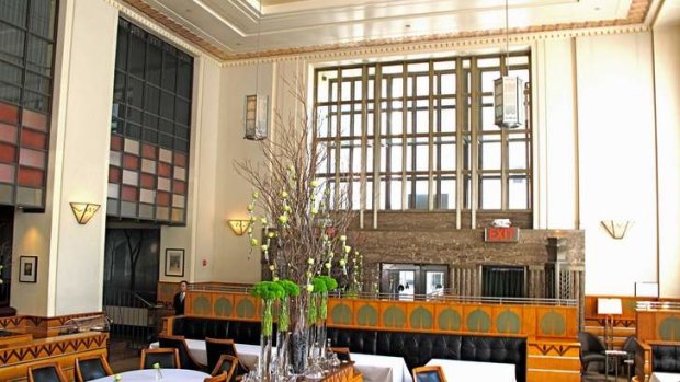 Fine dining at Eleven Madison Park, one of the top 50 restaurants in the world.