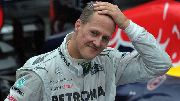Michael Schumacher has been in a coma since his ski accident on December 29 last year.