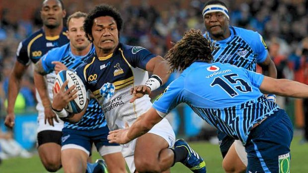 Henry Speight set up an early try for the Brumbies.