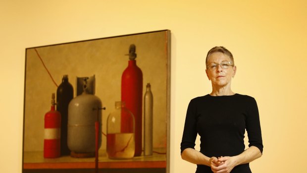 Jude Rae, with her painting 'SL 359', is the winner of the 2016 Bulgari Art Award.