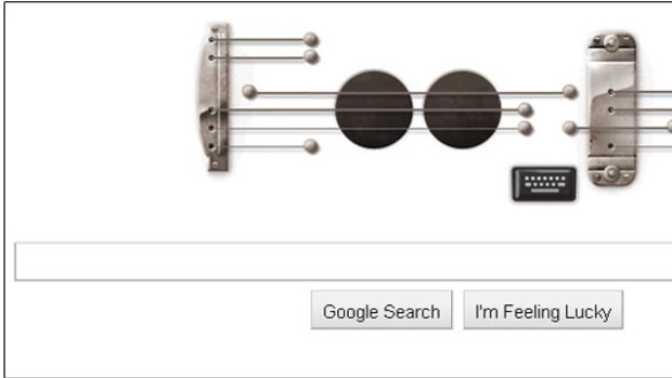 Google marks Les Paul's birthday.