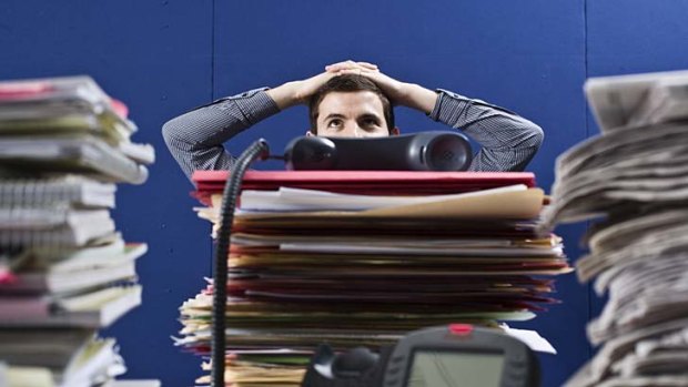 Cracking down on messy desks: the clean sweep is flavour of the month at some large firms.