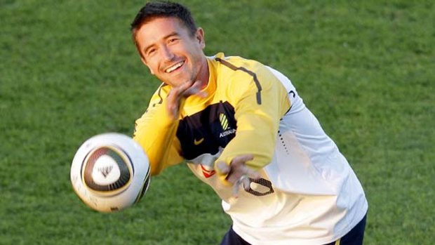 Ready to go ... Harry Kewell