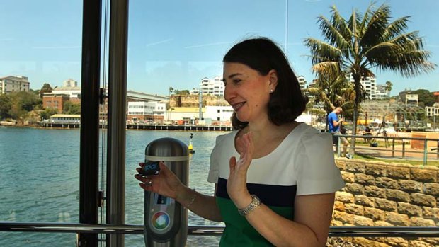 "Customers do not have to outlay hundreds or thousands of dollars upfront for travel they may or may not take": Minister for Transport Gladys Berejiklian.