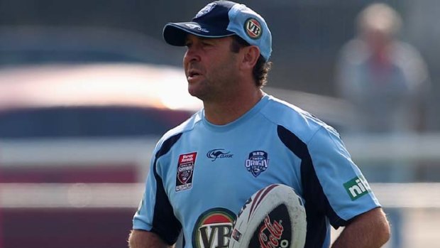 His own man ... Ricky Stuart in Blues camp this week.