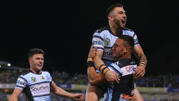 Keen to stay: Jack Bird and Valentine Holmes.