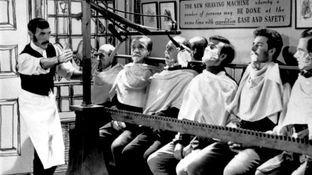 Defunct ... the mass shaving machine is a 19th century invention that should stay in the 19th century.