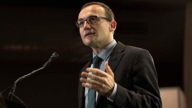 "Only Tony Abbott could create a 'workforce' where the workers aren't legally workers and have no workplace rights": Adam Bandt.