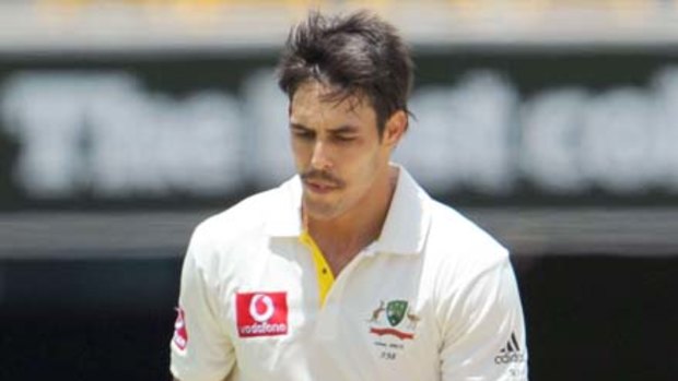 Mitchell Johnson ... struggled for consistency.