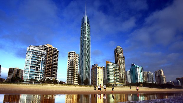 The Gold Coast's Q1 tower is already showing wear and tear.