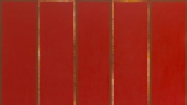 Minimal: Robert Jacks' <i>Red painting</i> (1968).