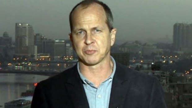 Facing trial ... al-Jazeera reporter Peter Greste is accused of collaborating with Egyptians to air false news. 