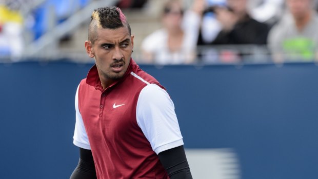 Nick Kyrgios copped a $10,000 fine for his latest tirade.