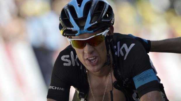 Australian Richie Porte: “I don’t think I dealt with the heat very well."