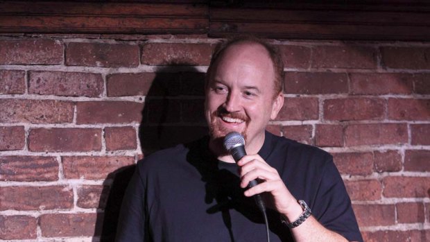 Finding a new way of reaching audiences ... comedian Louis CK.