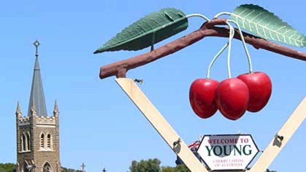 Eat, play, love it ... Young is host to all things cherry next month.