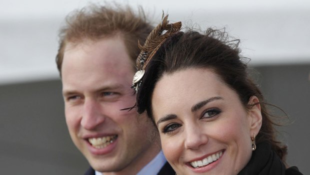 Prince William, pictured with fiancee Kate Middleton, will visit Queensland later this month.