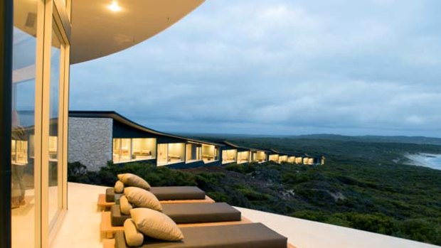 Southern Ocean Lodge on Kangaroo Island's south-west coast.