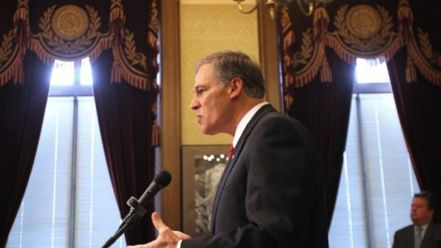 Governor Jay Inslee announces he is suspending the use of the death penalty in Washington state.