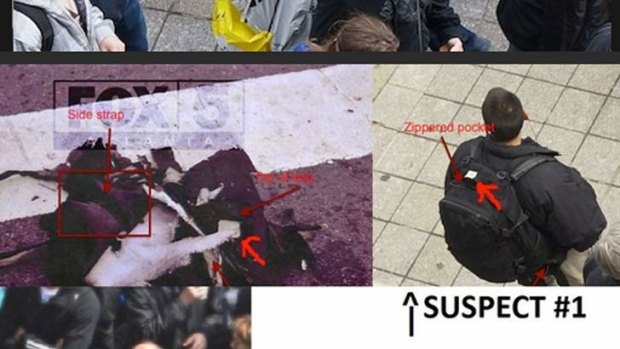 Vigilante warnings ... an image being examined by online sleuths on a popular photo-sharing website.