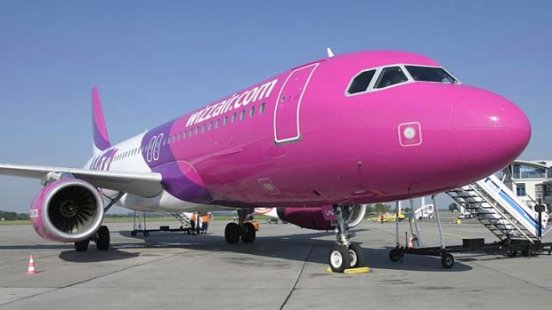 A woman has given birth shortly before landing on a Wizz Air flight to Bucharest.