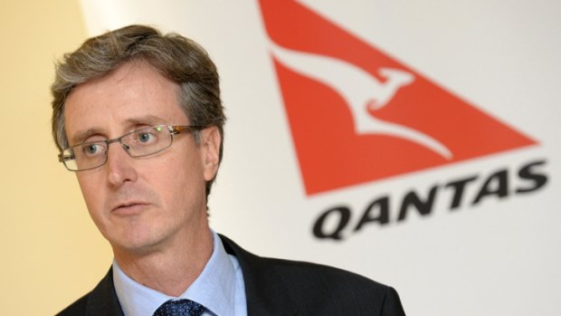 Simon Hickey, Qantas international chief.