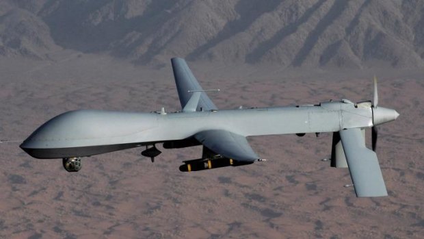 The US drone strike targeted al Shabaab leader Ahmed Abdi Godane during a meeting, according to Somali officials. The US is increasing its use of drones across African nations.