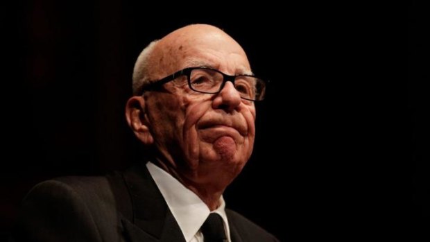 Rupert Murdoch's Twitter stream has remained quiet on Australian politics for months. 