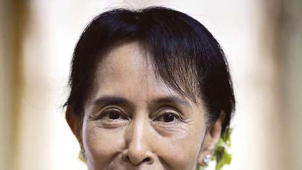 Aung San Suu Kyi ... party wants political prisoners released.