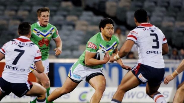 Raiders forward Sam Mataora has joined the Newcastle Knights for the rest of the season.