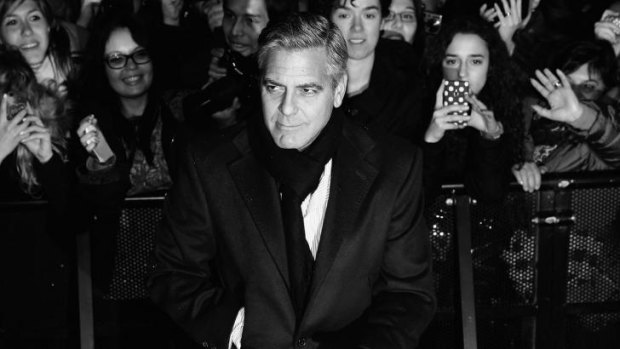 Picking fights: George Clooney speaks about his online spat with the Daily Mail.