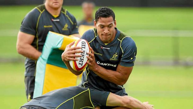 A starting spot beckons for Israel Folau.