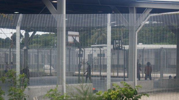 The Manus Island detention centre.