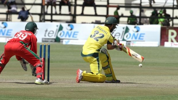 Glenn Maxwell hit nine fours and five sixes in a stunning innings.