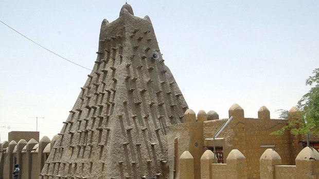 A file picture of a mosque in Timbuktu.