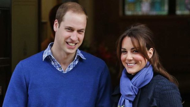 "Grotesque" invasion of privacy: Prince William and the Duchess of Cambridge.