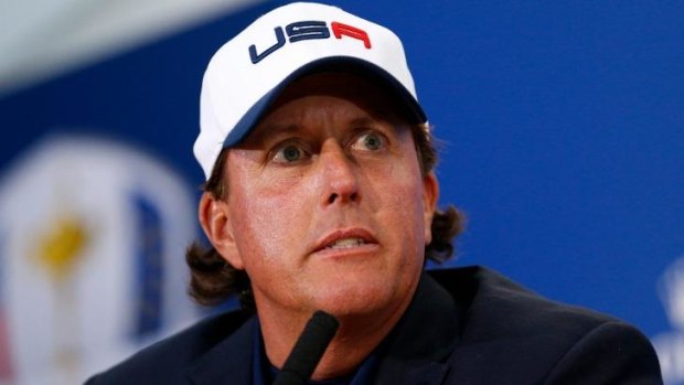 Phil Mickelson criticised Tom Watson.