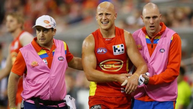 Despite sustaining this season-ending injury in round 16, Gary Ablett is still second favourite in the odds for the Brownlow Medal.