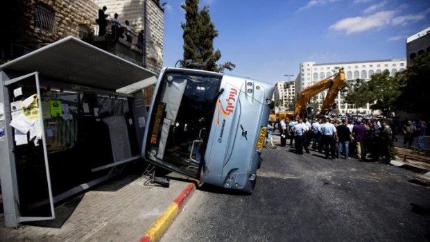 In East Jerusalem, a local Palestinian drove a construction vehicle over a pedestrian, killing him, then knocked over a bus in an ultra-Orthodox Jewish neighbourhood. 