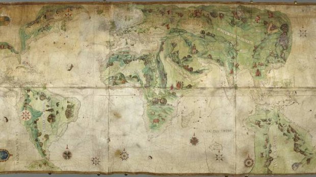 Dauphin or Harleian world map, c.1547.
