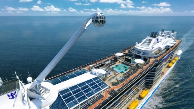 Quantum of the Seas'  maiden cruise will be a transatlantic crossing from Southampton to New York.