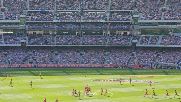 Several punters jumped in with huge bets on both the Swans and the Hawks just prior to the bounce in the AFL grand final.