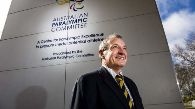 Legacy: Greg Hartung has left huge shoes to fill at the Australian Paralympic Committee.